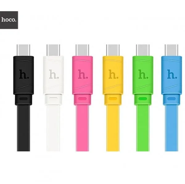 Кабель Hoco X5 Bamboo, USB - USB Type-C, 1 м, белый