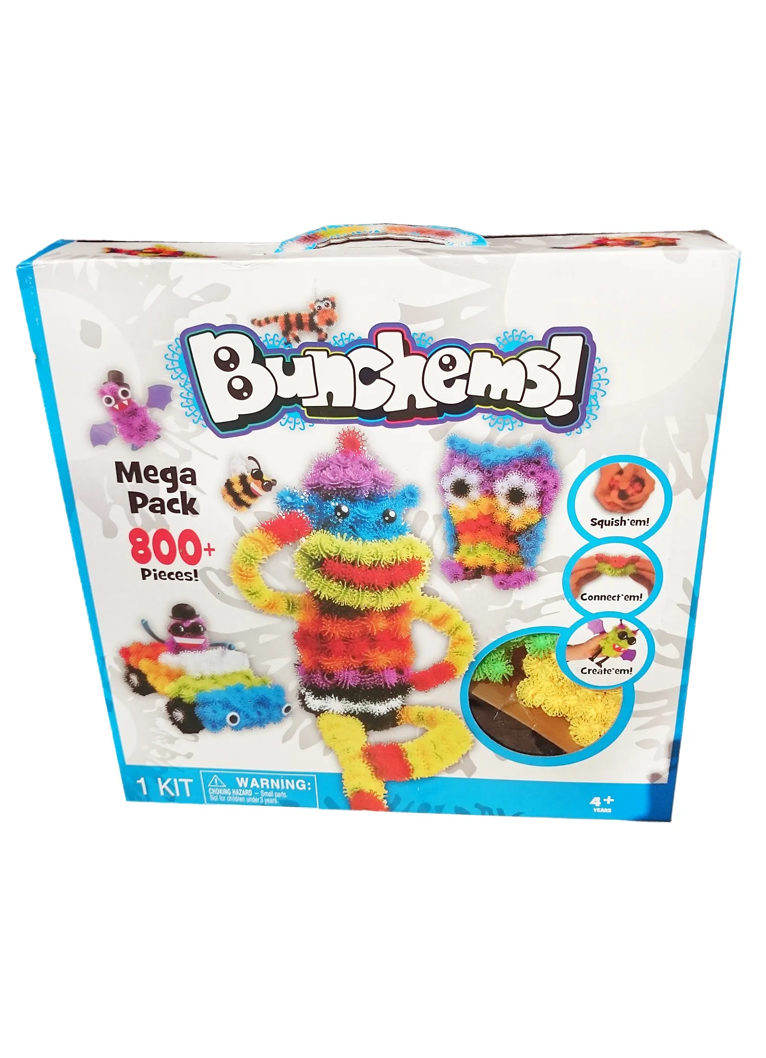 Конструктор липучка Bunchems 800+