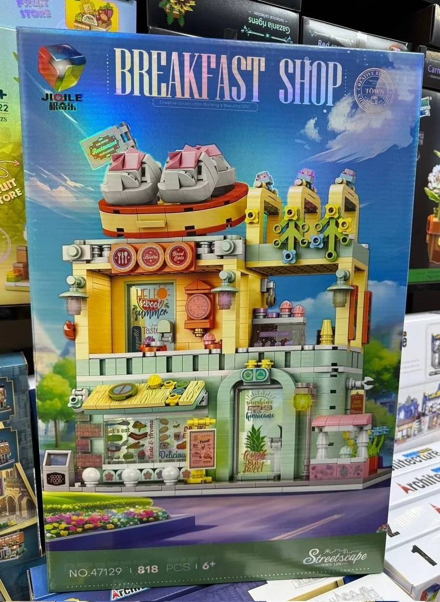 Конструктор JIQILE закусочная NO 47129 818 pcs